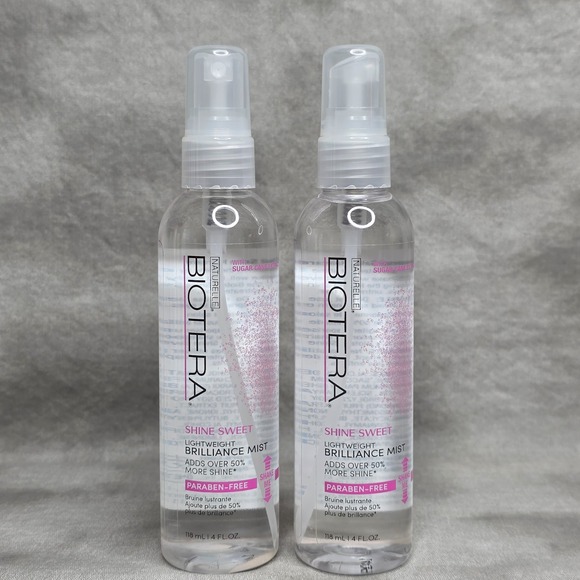 (X2) Naturelle BIOTERA Shine Sweet Lightweight Brilliance Mist 4 fl oz - Picture 1 of 2